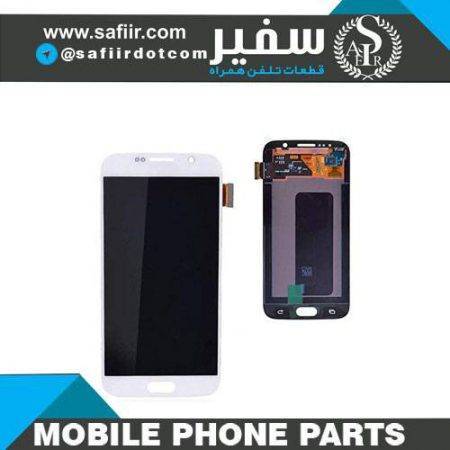 ال سی دی سامسونگ S6 سرويس پک | LCD S6 BLACK | قیمت قطعات موبایل | لوازم تعمیرات موبایل | خرید تاچ ال سی دی | تعمیرات موبایل